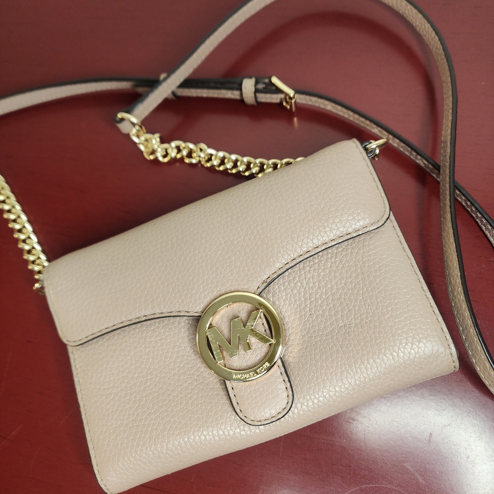 Michael Kors Cream Crossbody Bag